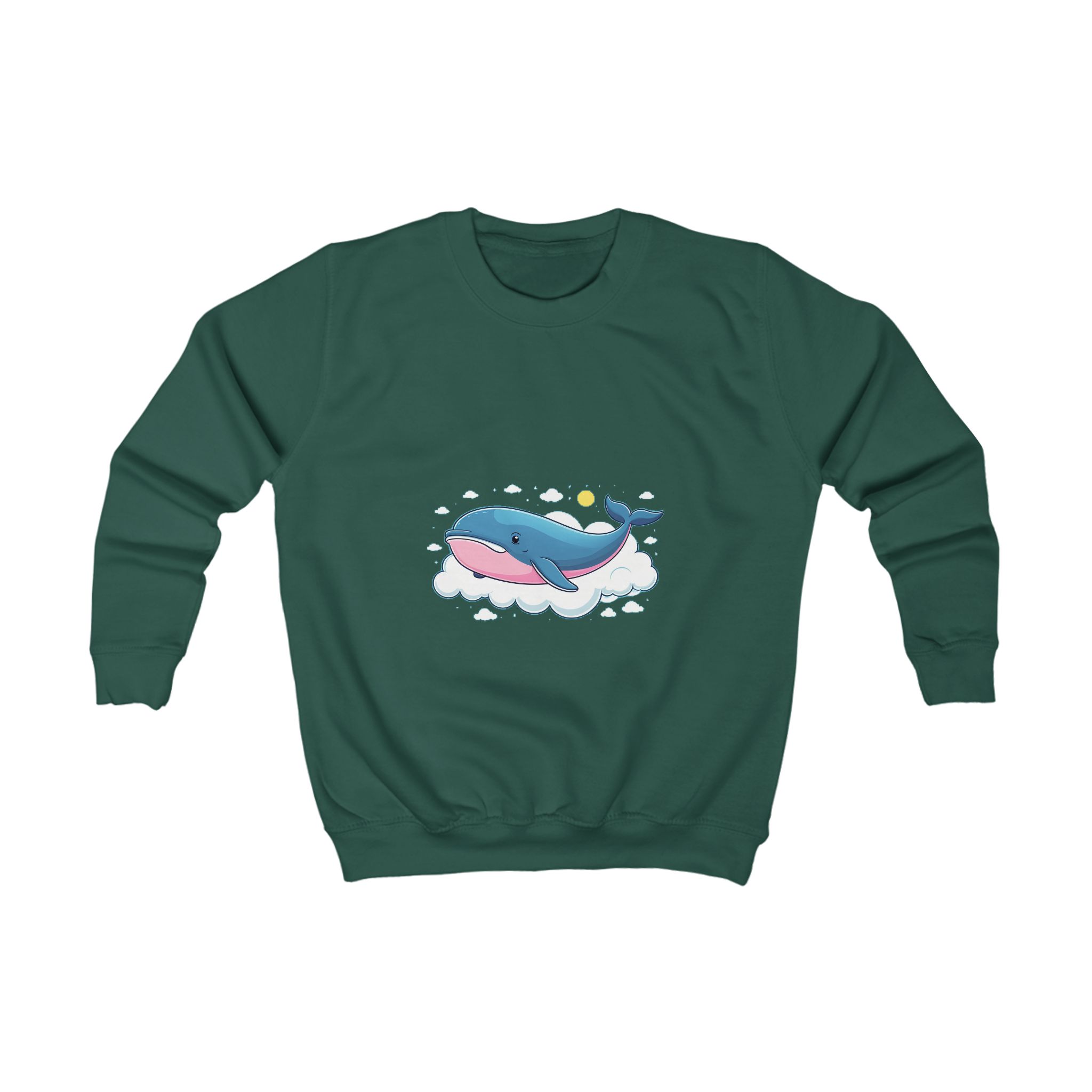 Baleine souriant dans les nuages – Image 3