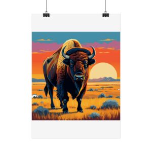 Bison Éléphant de la Prairie